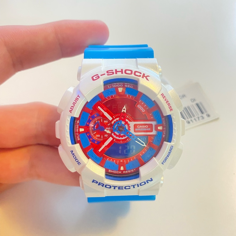 COPY - COPY - Casio Gshock limited red and blue series